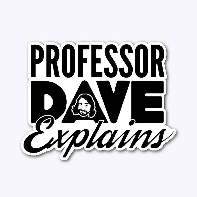  Prof Dave Shirt (Dark Logo)